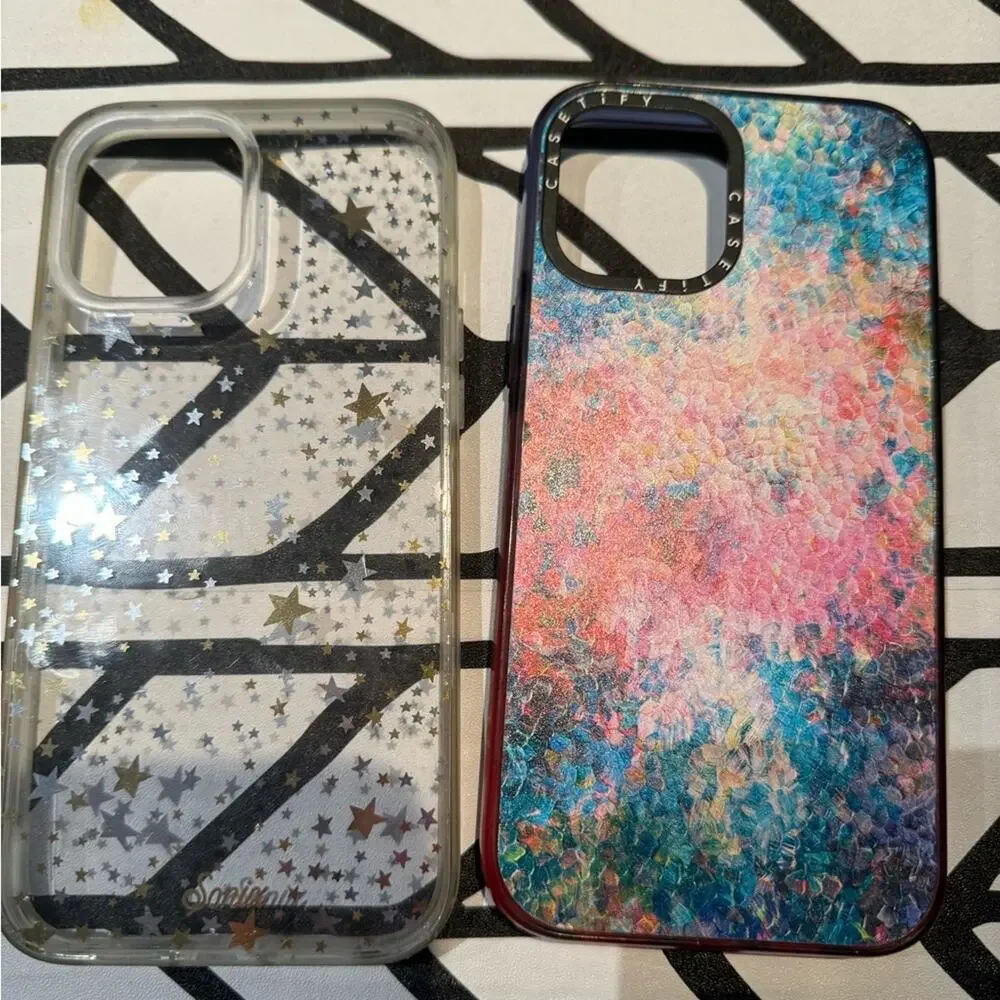 Two IPhone 12 Pro Max covers- Sonix and Castify